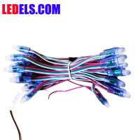 12mm WS2811 Full Color LED Pixel Light Module DC 5V input IP68 waterproof RGB color WS 2811 IC