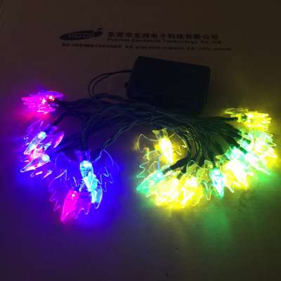 Solar waterproof outdoor LED string for christmas holiday events wedding party